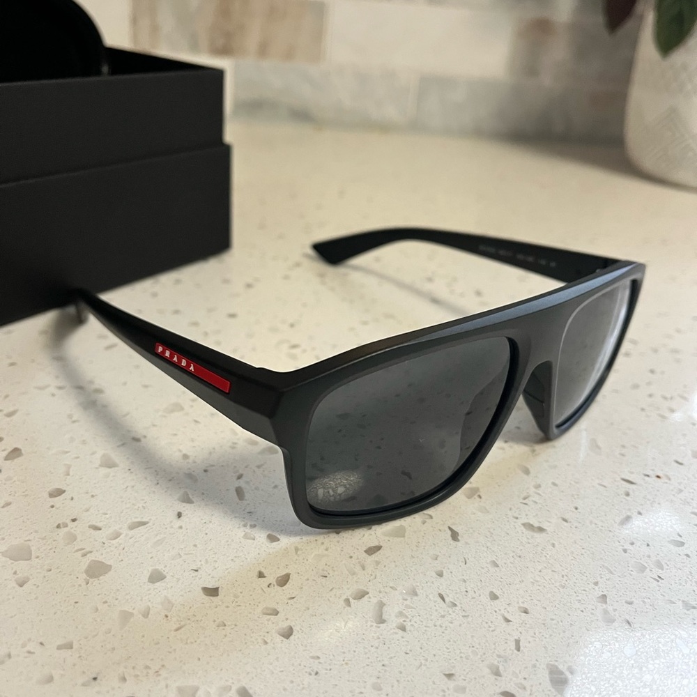 Brand New- Prada Black Unisex Sunglasses